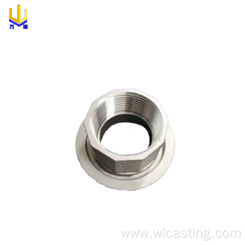 Investment Casting Female Male Thread Union Flange